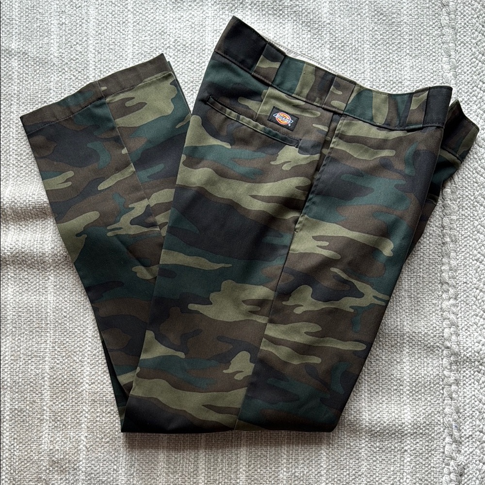 Dickies Men's 874 original fit Camouflage Pants Sz 34 x 32